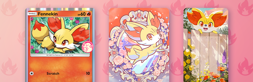 フォッコのプロモカード（ゲットチャレンジ告知画像）